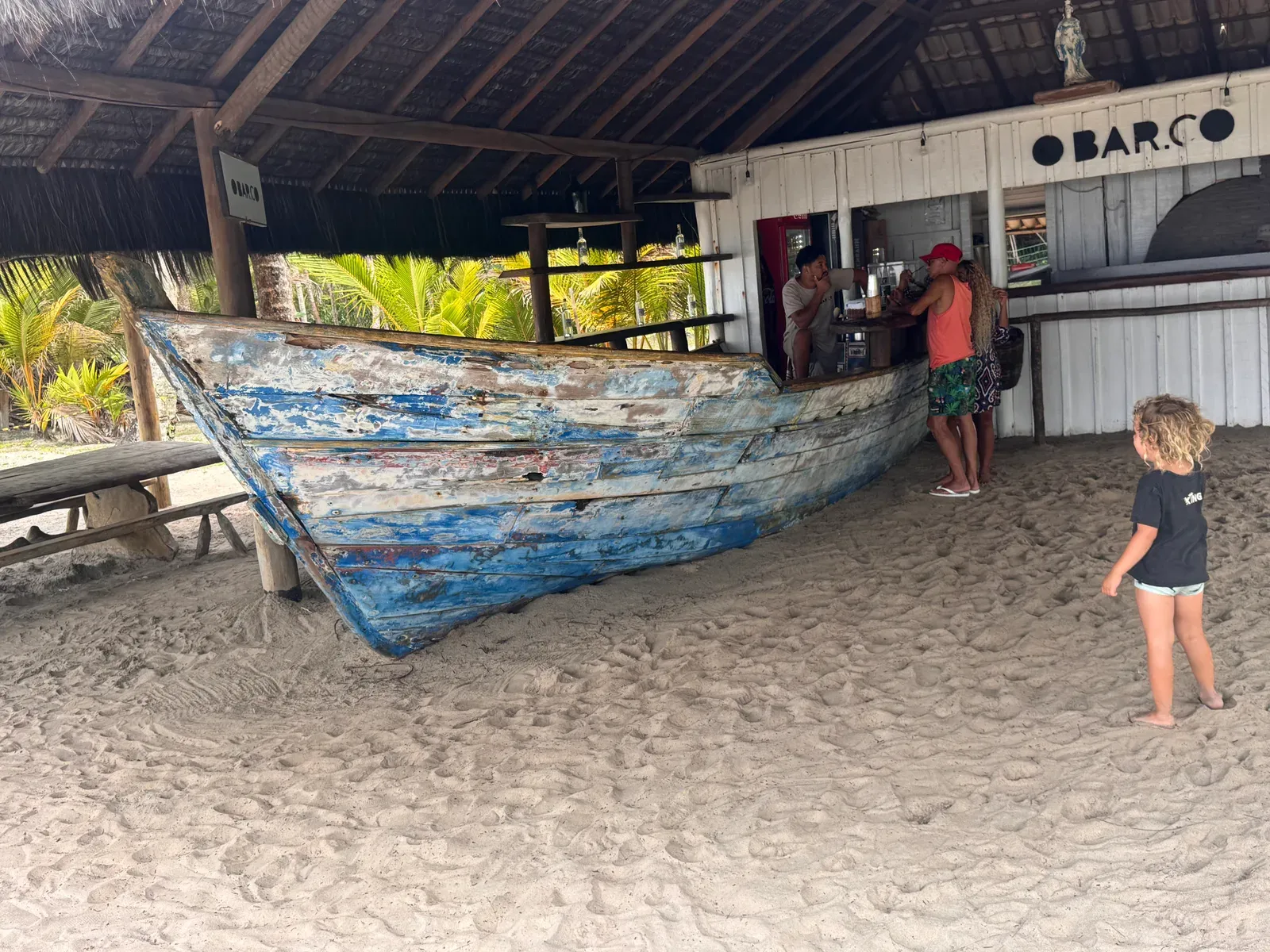 Sargi, Serra Grande — the river mouth and the Atlantic